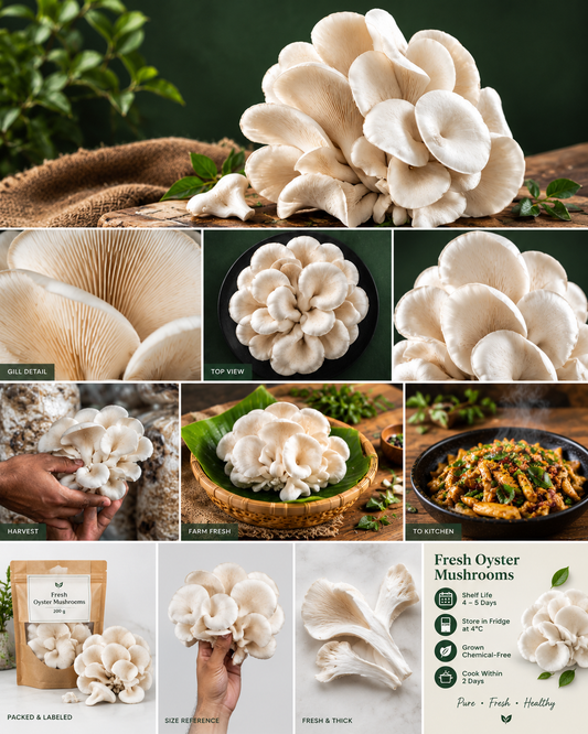 Fresh Oyster Mushrooms